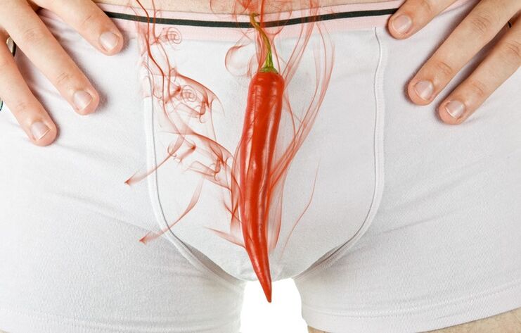Burning in the groin suffer from prostatitis