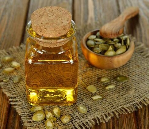 Pumpkin seeds with oil are effective from prostatitis